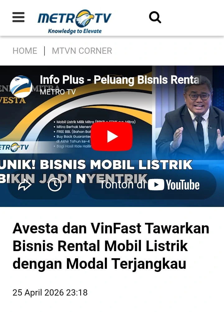 berita avesta metroTV